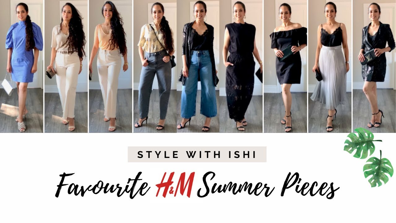 FAVOURITE H&M SUMMER PIECES!!! | FASHION OVER 40 | Style With Ishi