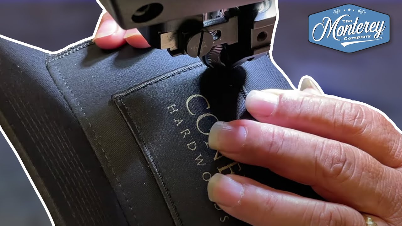 How to Heat Apply Leather Patches to a Yupoong Trucker Hat - FAST
