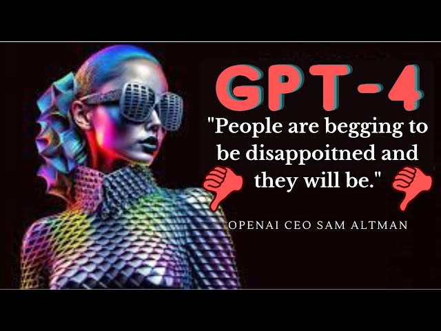 GPT-4 Is Just the Tip Of the Imminent AI Revolution: Sam Altman