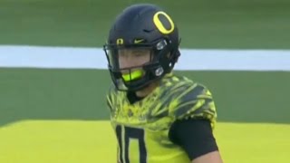 Oregon QB Justin Herbert Breaks Out vs. Arizona State
