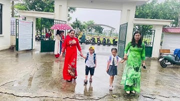 Công tác chuẩn bị đón HS của trường TH Nguyễn Khắc Nhu năm học 2024 2025