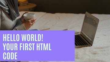 How to write Hello World in HTML
