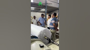 Spunbond Non Woven Fabric Making Machine Installed at Clients Place | Five Fingers Exports