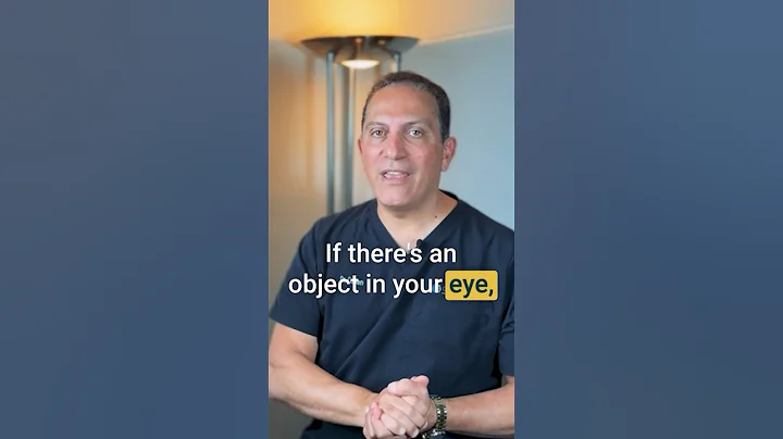 You got something stuck in your eye? Do THIS!