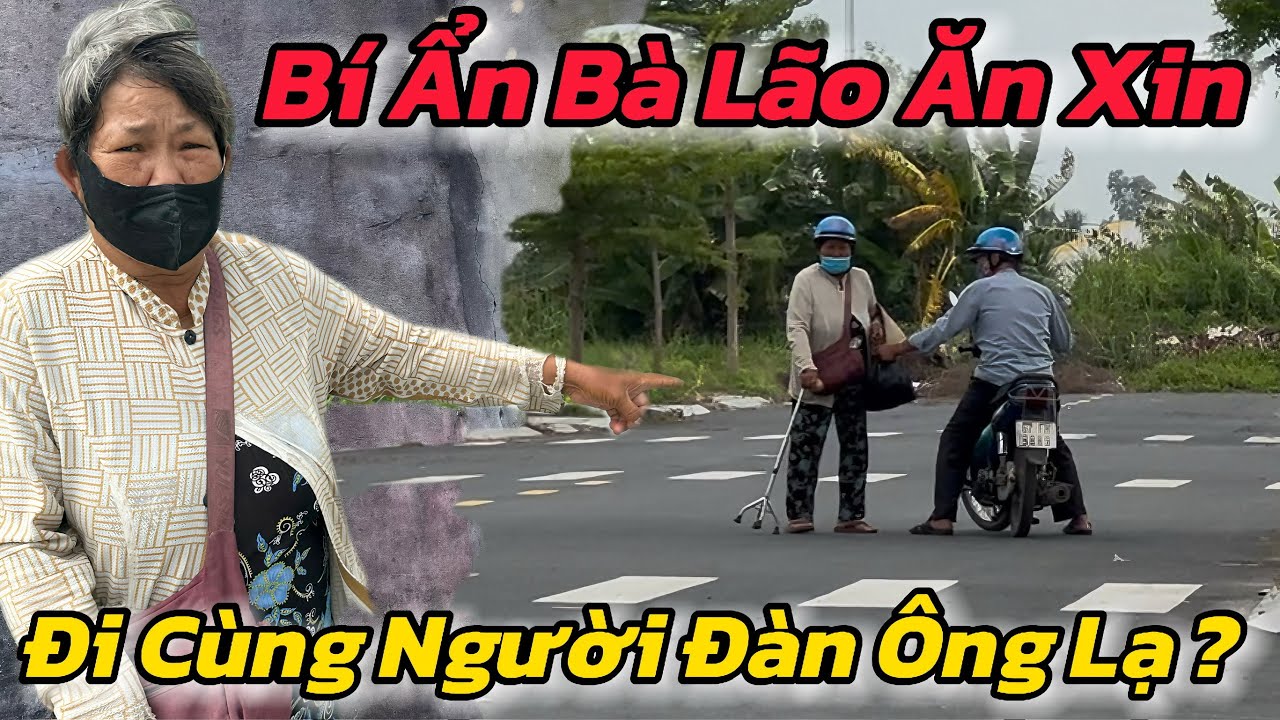 Vạch Trần,  Bà Lão Ăn Xin Đi Cùng Người Đàn Ông Có Hành Động Lạ Giữa Chợ Đông Người