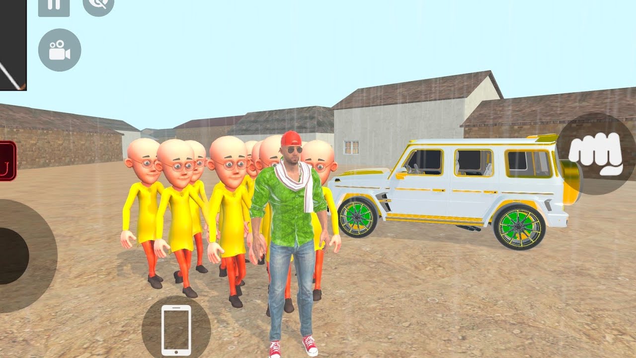 Jack 💥invite motu Patlu my house to buy 💸modified h vagon in❤️ Indian theft Auto simulator!