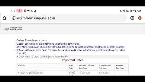 Pune University News| Exam Form Start | Online Exam | Sppu Winter Semester Exam Update|