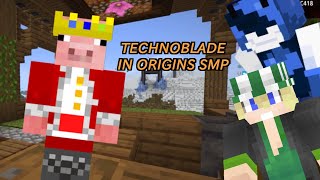 Technoblade joins the Origins SMP to cause CHAOS