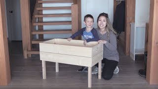 Creating with Kids  Easy DIY Raised Planter