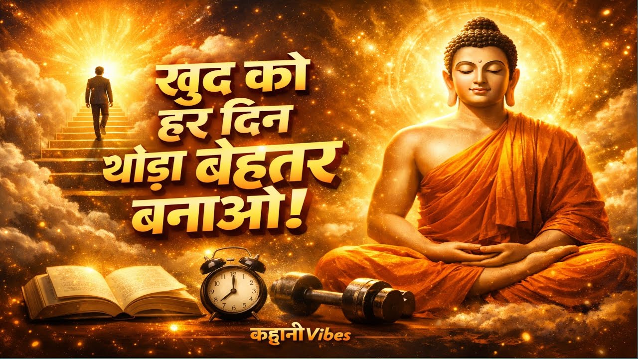 आज खुद को बदलो वरना जिंदगी पछतावे में निकल जाएगी | Buddha Wisdom Hindi। Buddhist teachings 