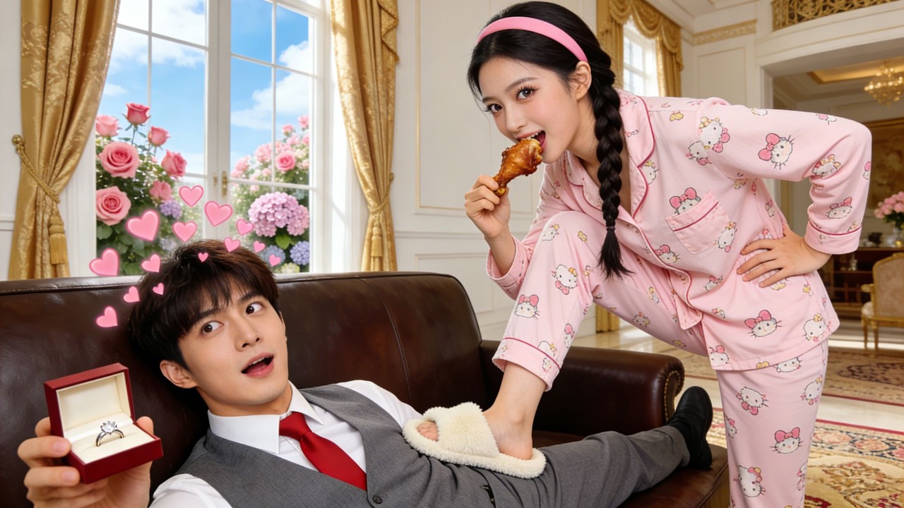 Cenicienta se casa con el jefe mafioso, pero él la adora sobre todas las cosas.