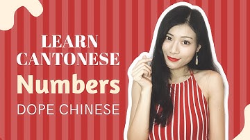 LEARN CANTONESE 数字 Numbers 1 to 10 in Cantonese 🔢🤟👋| Dope Chinese