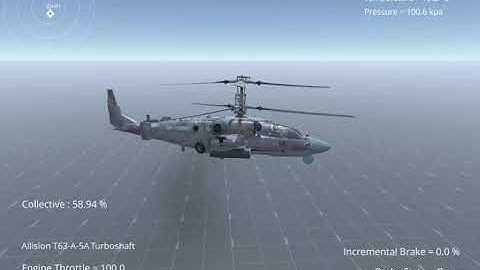 Silantro Unity3D Helicopter Simulator: KA-52 Enter-Exit System Test