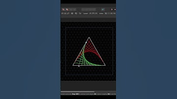Drawing Triangle String Art in Affinity Designer #affinitydesigner #geometricart