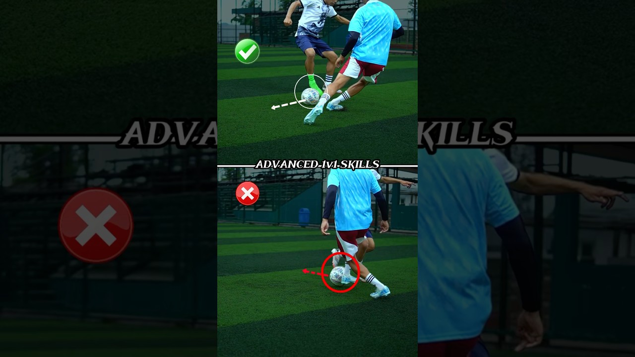ADVANCED 1v1 SKILLS TUTORIAL ⚽️.