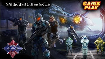 Saturated Outer Space  ★ Gameplay ★ PC Steam [ Free to Play Playtest ] turn based tactical game 2021