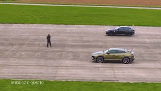 Ferrari puro sangue VS Lamborghini Urus 0 A 400m.