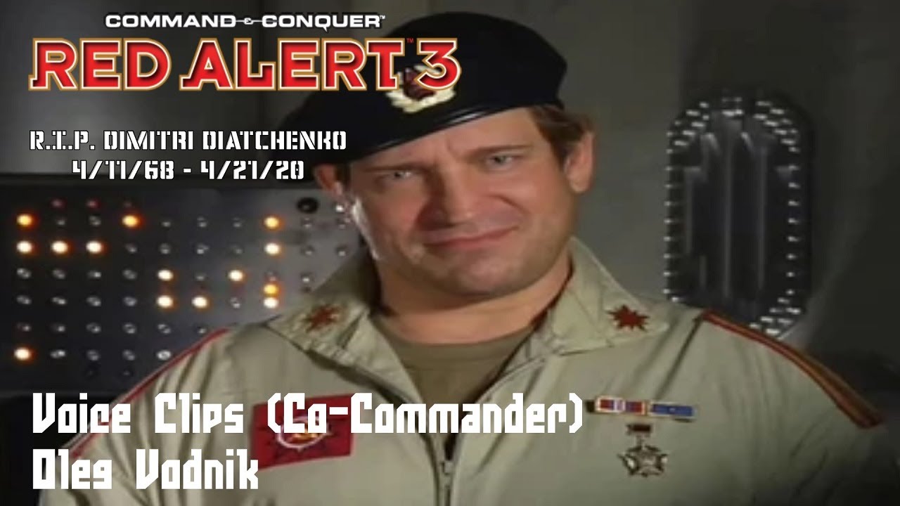 C&C Red Alert 3 - Oleg Voice Clips (Co-Commander) - YouTube
