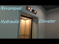 A MOSTLY REVEMAPED HYDRAULIC ELEVATOR IN MONTREAL COMMERCIAL BUILDING