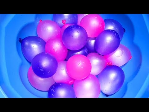 Balloon Asmr - Fun Water Balloons Pop part 52!!! - balloon water #satisfying #asmr #funny