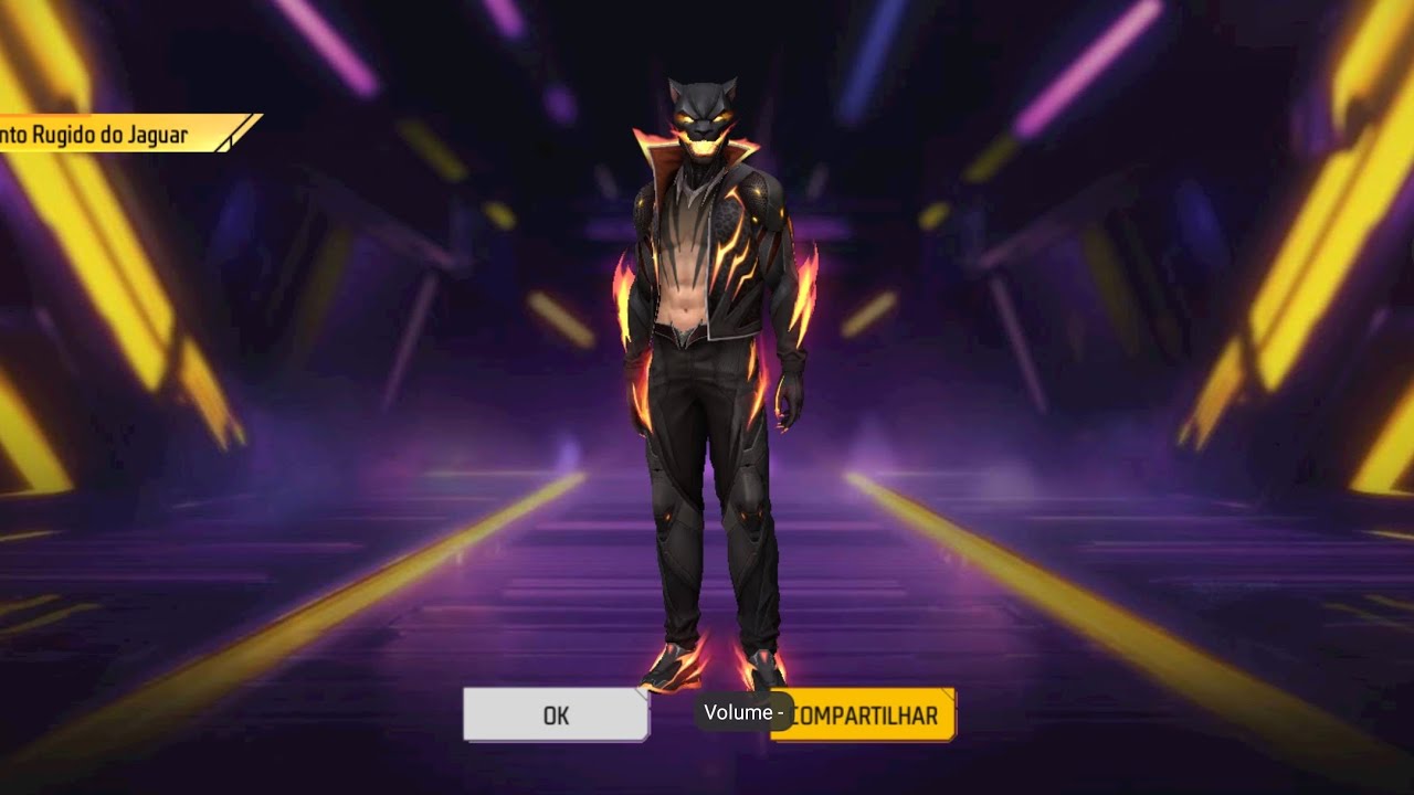PEGANDO NOVA SKIN RUGIDO DO JAGUAR - FREE FIRE