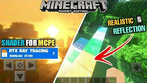 Best Shaders Minecraft pe 1.17+ || Ultra Realistic Shaders Minecraft PE No Lag