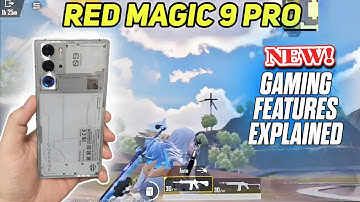 RED MAGIC 9 PRO PUBG GAMING FEATURES EXPLAINED 🔥 HUNTING MODE | TRIGGERS | SCOUT MODE