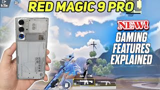 RED MAGIC 9 PRO PUBG GAMING FEATURES EXPLAINED 🔥 HUNTING MODE | TRIGGERS | SCOUT MODE
