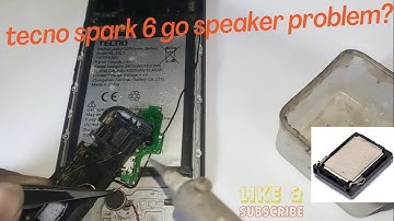 Tecno spark 6go speaker problem solution/tecno spark 6go speaker supply