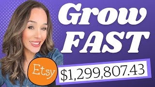 10 Ways to Grow FAST On Etsy as a Beginner ($0 to $1.3 M) What I Would Do If I Was Starting Over