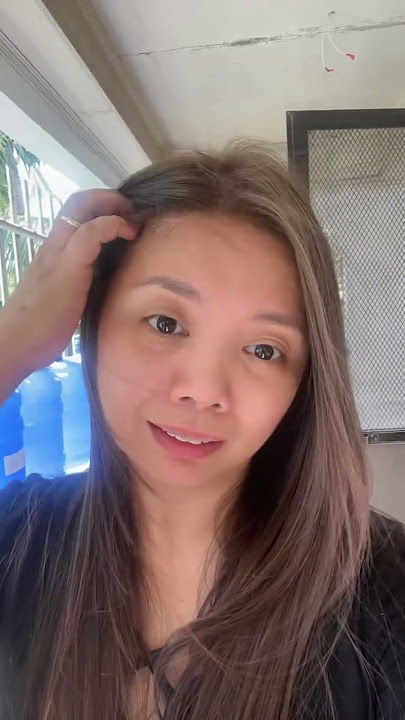 Aw hehehe #ofwdubaiuae #newhaircolour #bakasyon2025