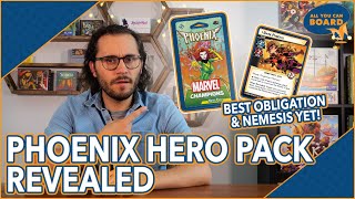 Phoenix Hero Pack UNVEILED | Marvel Champions | This is the coolest Obligation/Nemesis Yet!