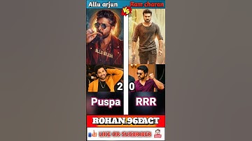 Allu Arjun Vs Ram charan ?? #shorts