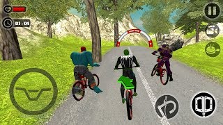 Offroad Superhero BMX Bicycle Stunts Racing (by Gamatar) Android Gameplay [HD] screenshot 5