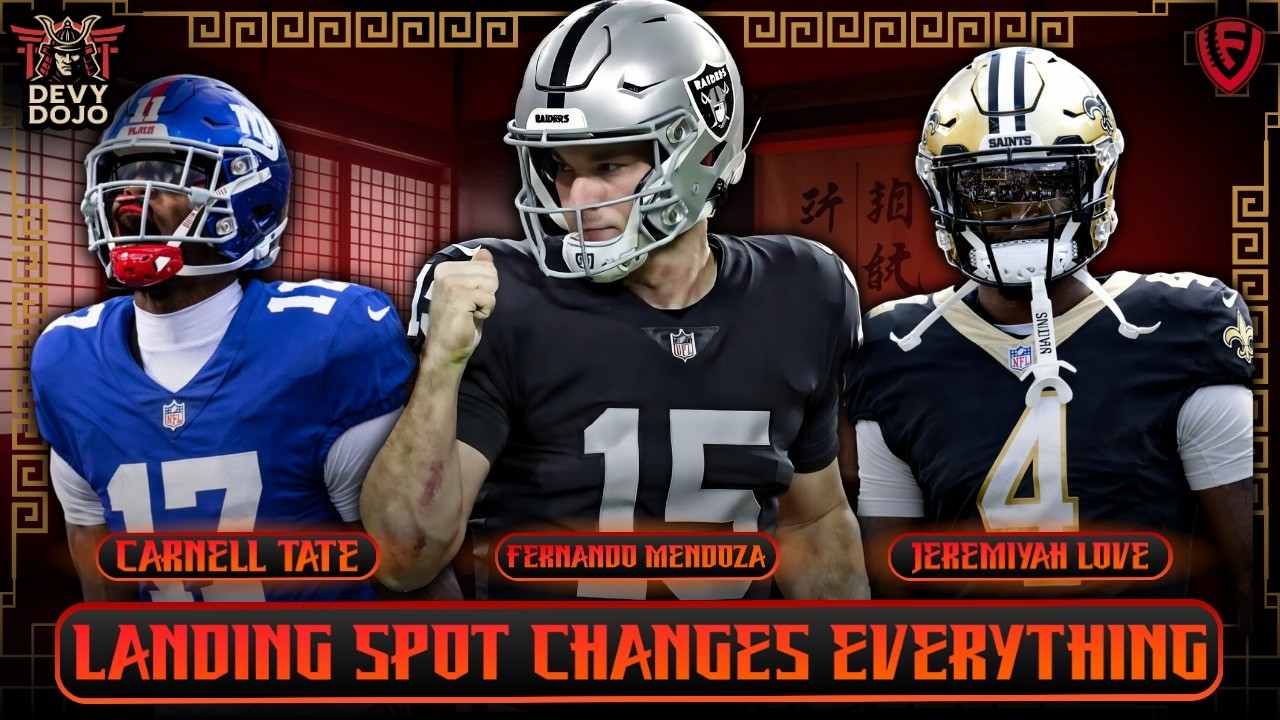 2026 Dynasty Rookie Mock Draft With NFL Landing Spots!