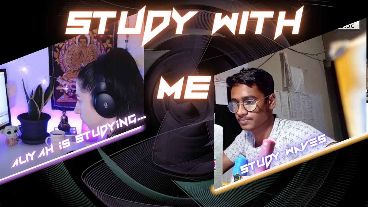 study with me session with @ALIYAH is studying 4 sessions