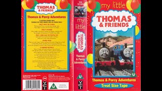 Start & End Of My Little Thomas & Percy Adventure 2001 Vhs Uk