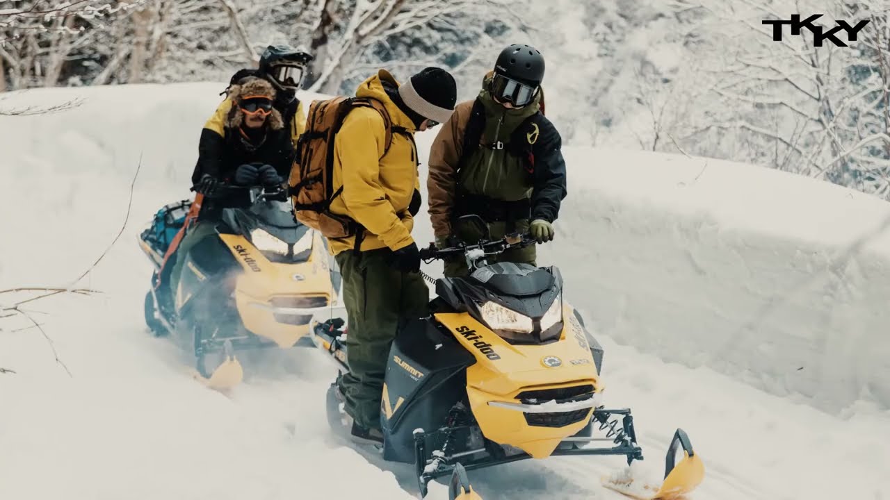 雪板 x スノーモービルセッション 2024〈芽育雪板,8BLANKS,TKKY