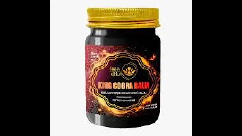 BLACK KING COBRA BALM БАЛЬЗАМ С ЯДОМ КОБРЫ компании Wattana herb Часть 2