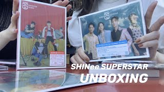 【開封動画】SHINeeの「SUPER STAR」をゆるく開封する｜SHINee SUPERSTAR Unboxing