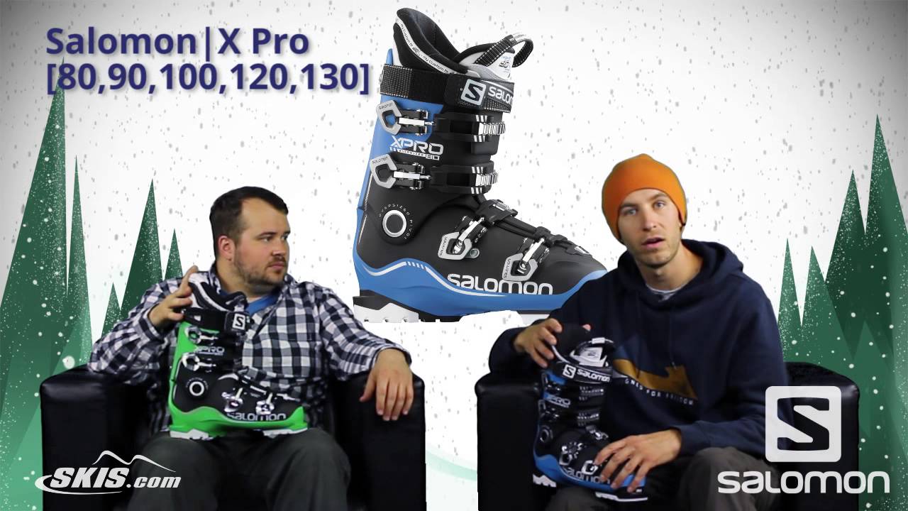 2016 Salomon XPro 80, 90, 100, 120 and 130 Mens Boot Overview by SkisDotCom  - YouTube