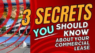 3 THINGS YOU SHOULD ALWAYS NEGOTIATE IN YOUR COMMERCIAL LEASE AGREEMENT!!!!!