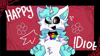 HAPPY IDIOT // ANIMATION MEME// SMILING CRITTERS// Ft.Craftycorn