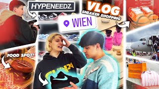 WIEN VLOG 🌃📽️ mit @zJulius | Sneaker Shopping 🛍️👟 + Food HotSpots 🍔