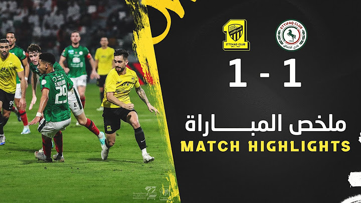 ملخص مباراة الاتحاد 1 × 1 الاتفاق دوري روشن السعودي 23/24 الجولة 14 | Al Ittihad × Ettifaq highlight