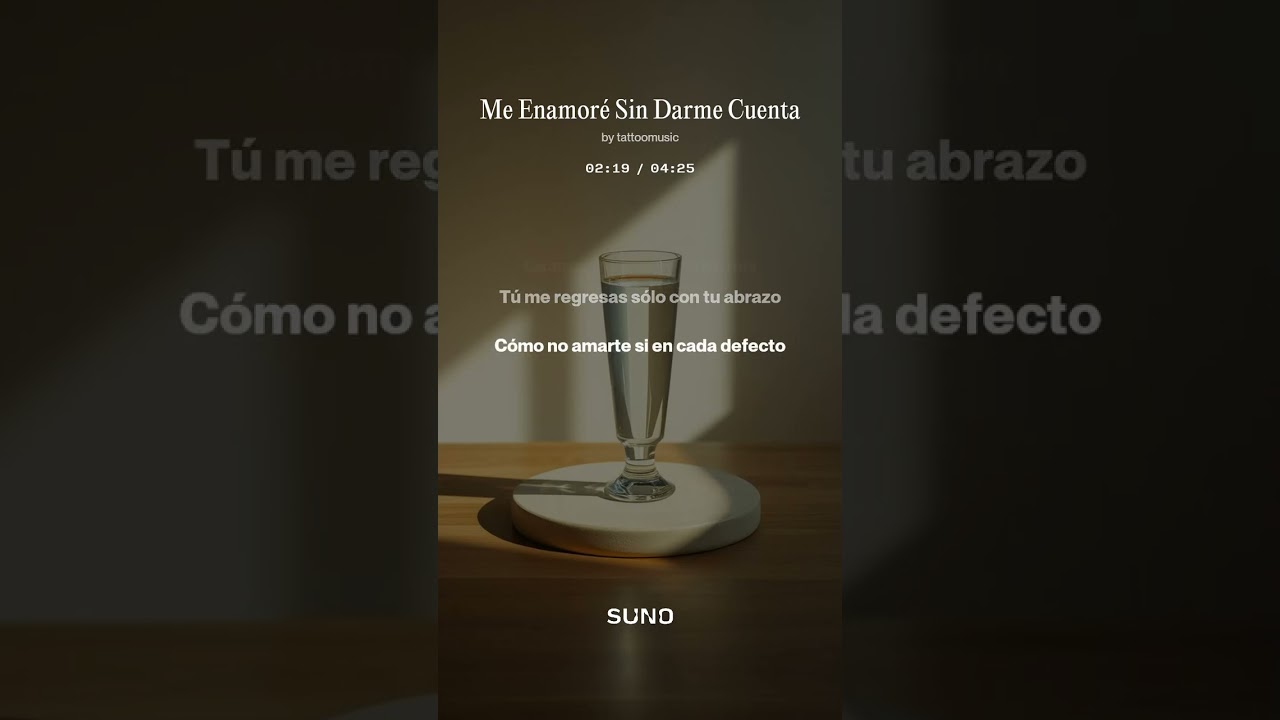 Me Enamoré Sin Darme Cuenta 