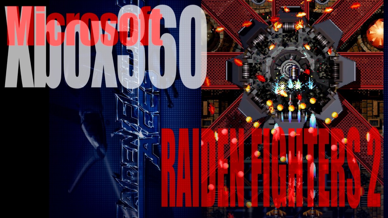 RAIDEN FIGHTERS 2 (Xbox360) / VERY EASY とりあえずクリア - YouTube