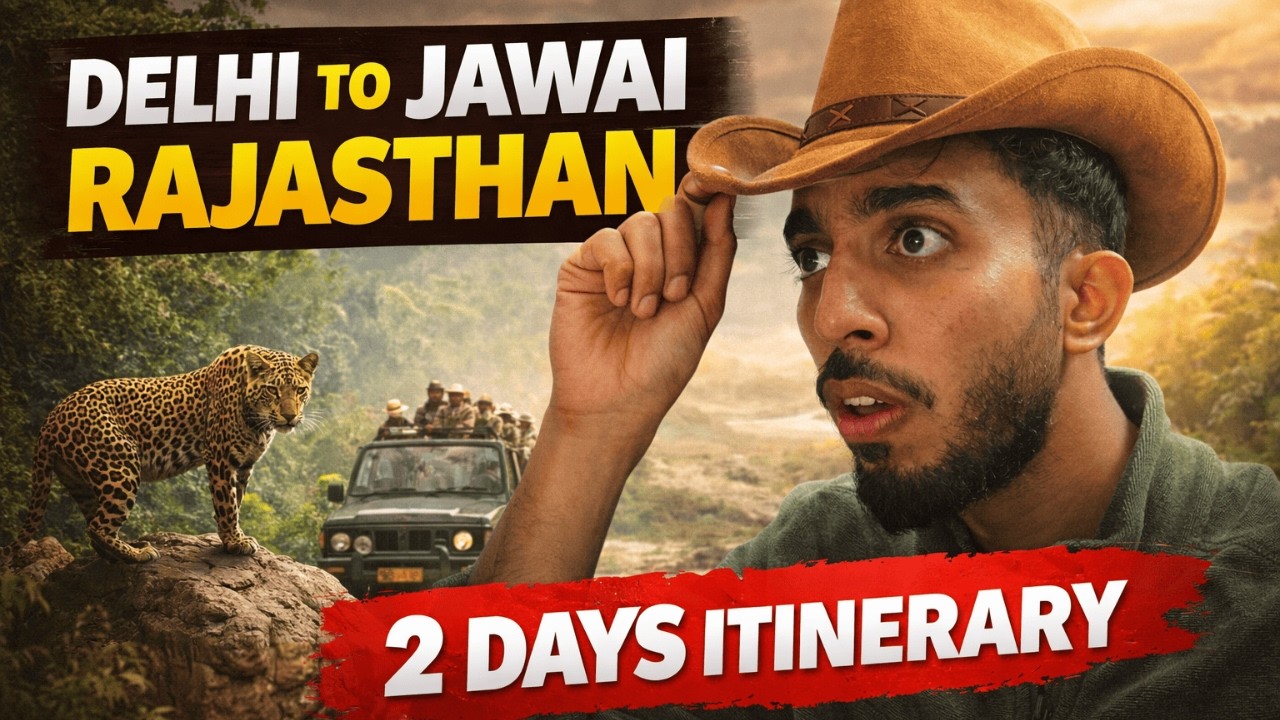 Delhi to Jawai | Leopard Village of India | Best Jungle Safari | Complete Travel Guide