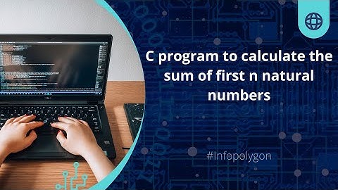C program to calculate the sum of first n natural numbers using for loop. ||Basic C language