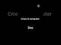 Cmos in computer | Doc | the fast enter #shorts